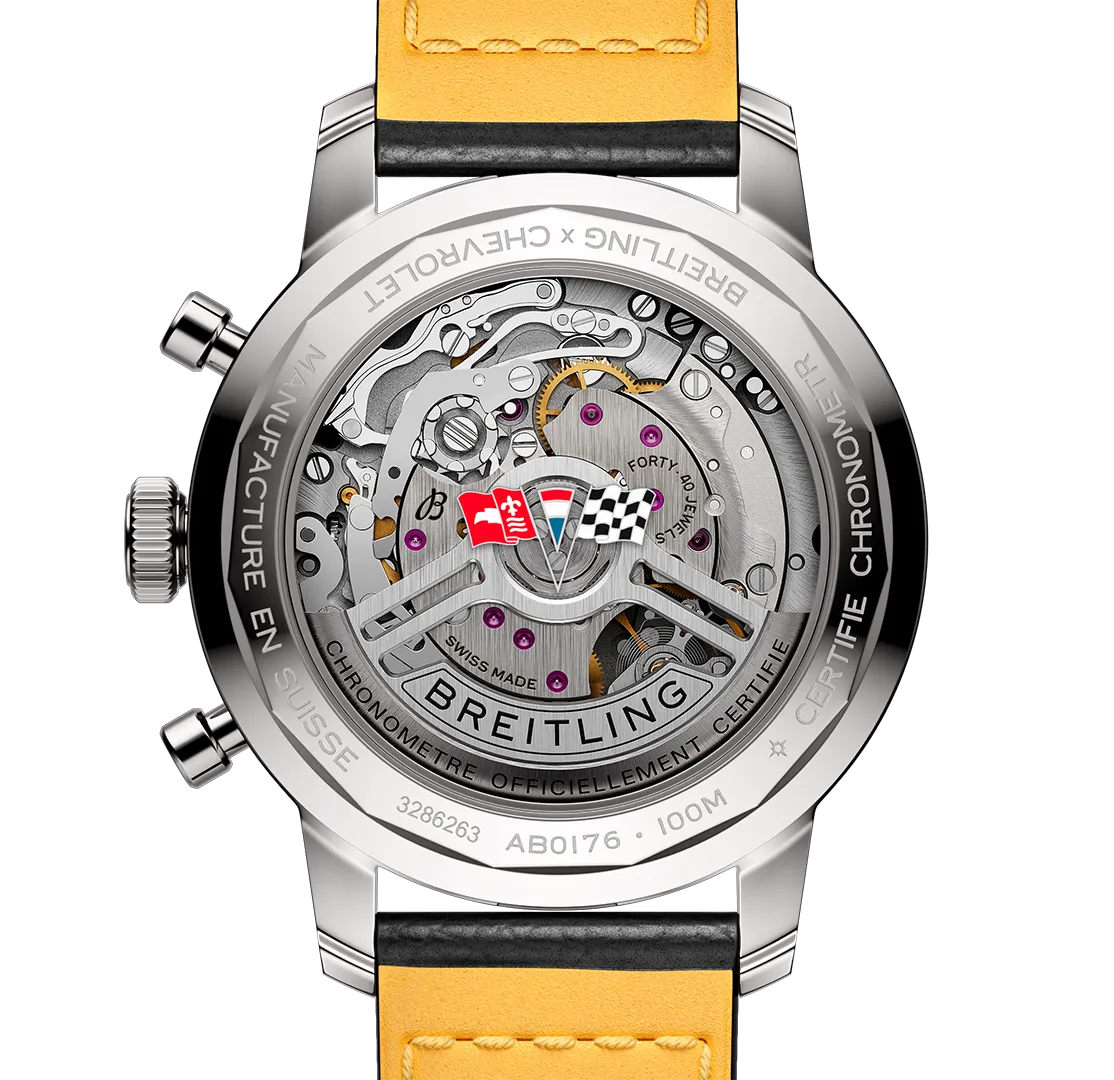 Breitling Top Time B01 Chevrolet Corvette 41mm Watch with Red Dial